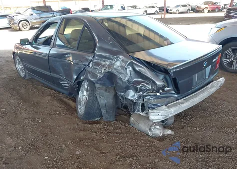 2000 BMW 540I z USA, uszkodzony, nr VIN WBADN5348YGC95186